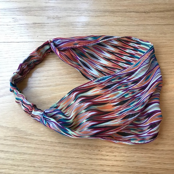 Two headbands: elephant and geometric prints - Picture 3 of 3